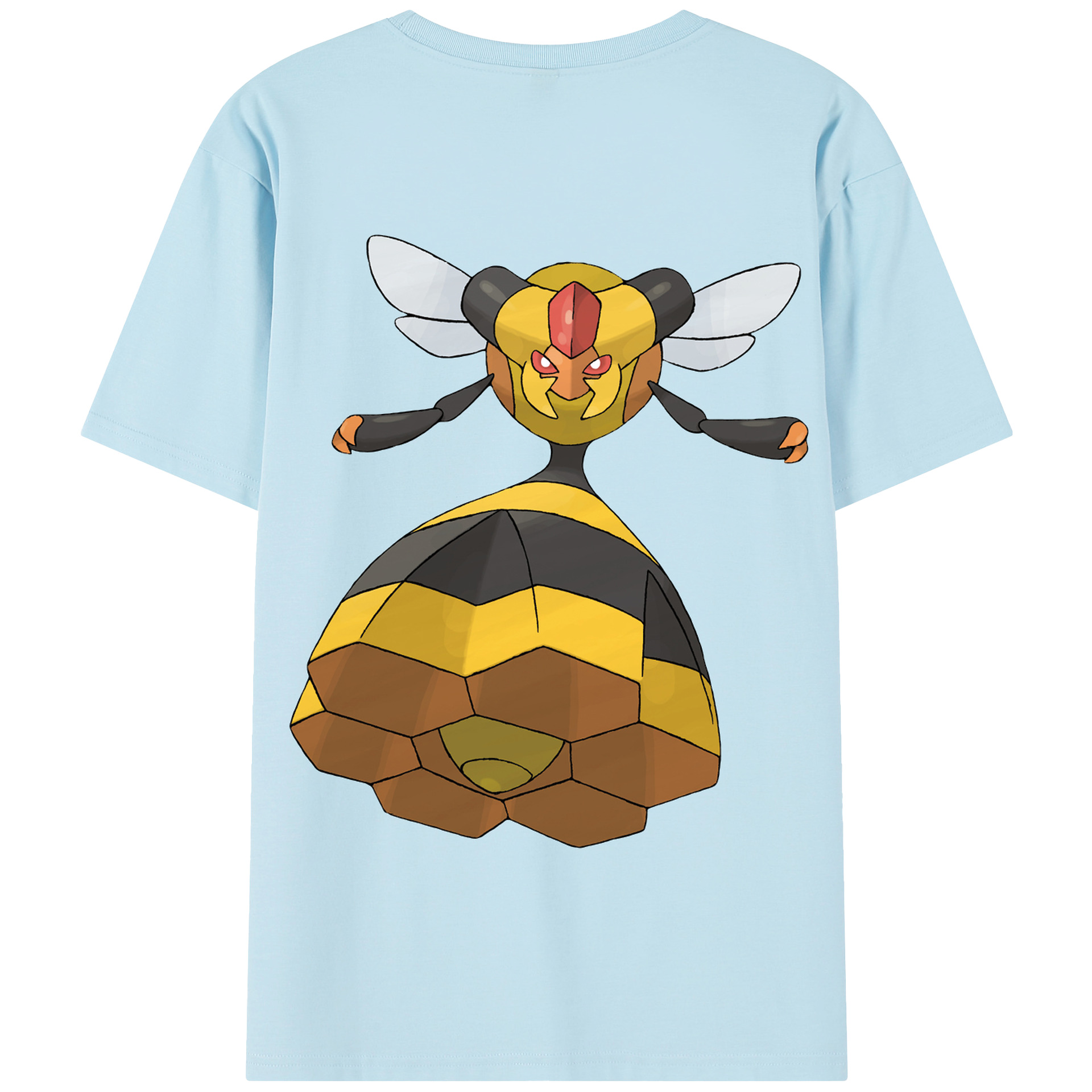 （画像用） ポケットモンスター Pokémon 綿100％半袖Tシャツ（背面プリント）